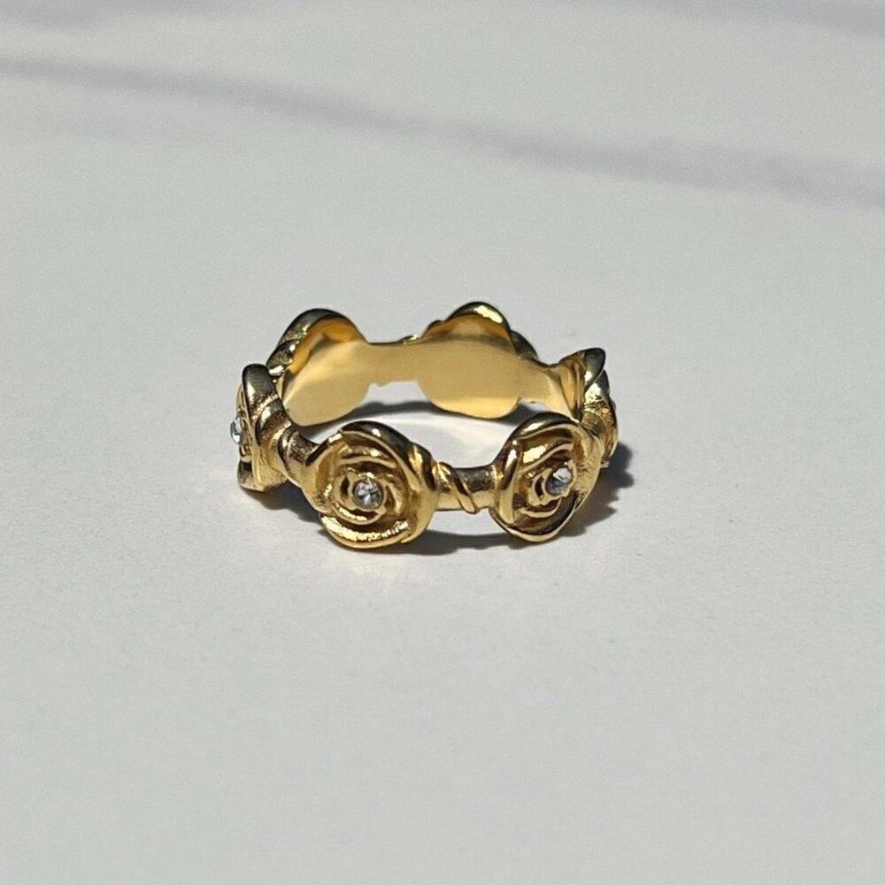 New! “Florentina” Rose Gold Ring